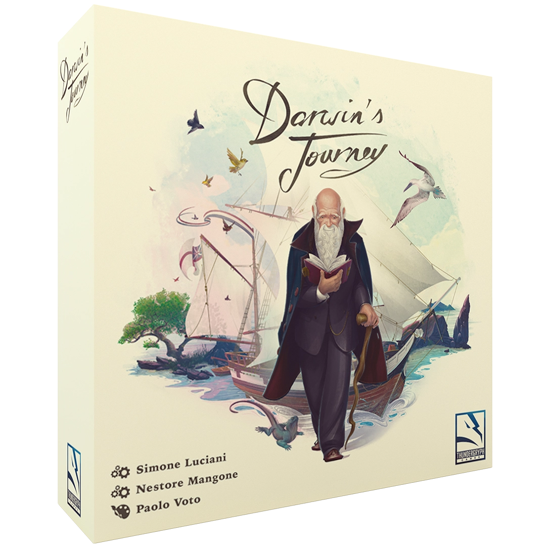 Darwin's Journey game box